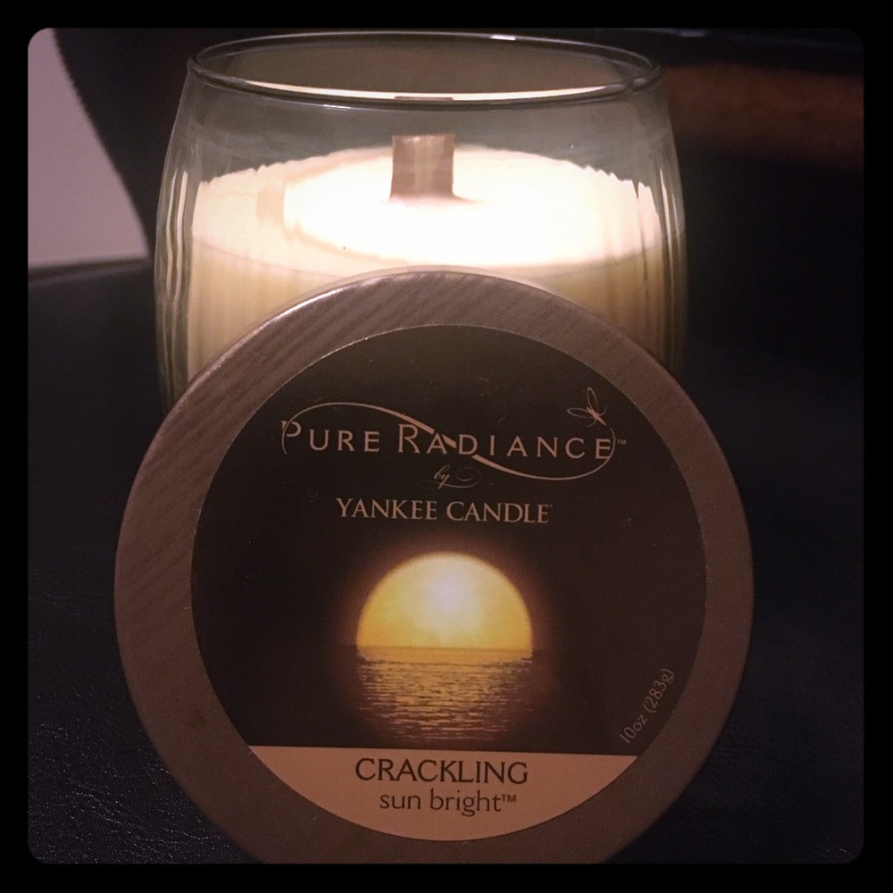 Crackling Yankee Candle- Sun Bright, retired scent